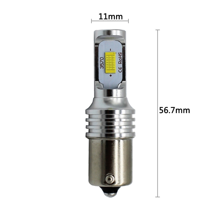 2 PCS Decode 1156/BA15S 72W LED Bulbs Light Car Auto Turn Lamp Backup Light, DC 12-24V - Arrow Turn Lights by PMC Jewellery | Online Shopping South Africa | PMC Jewellery | Buy Now Pay Later Mobicred