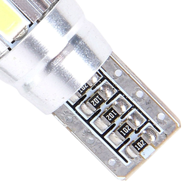 2PCS T10 3W White Light 6 SMD 5630 LED Error-Free Canbus Car Clearance Lights Lamp, DC 12V - Clearance Lights by PMC Jewellery | Online Shopping South Africa | PMC Jewellery | Buy Now Pay Later Mobicred