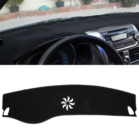 Car Dashboard Instrument Panel Sunscreen Car Mats Hood Cover for Mercedes-Benz C-Class 2015-2018 (Please note the model and year)(Black) - Sound & Heat Insulation Cotton by PMC Jewellery | Online Shopping South Africa | PMC Jewellery | Buy Now Pay Later Mobicred