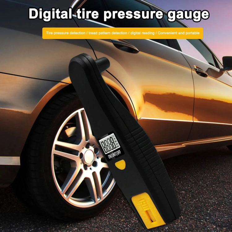 CEDAR 8609 LCD Display Screen Digital Tire Gauge, Pressure Range: 0-150PSI - Tire Pressure Gauges by PMC Jewellery | Online Shopping South Africa | PMC Jewellery | Buy Now Pay Later Mobicred