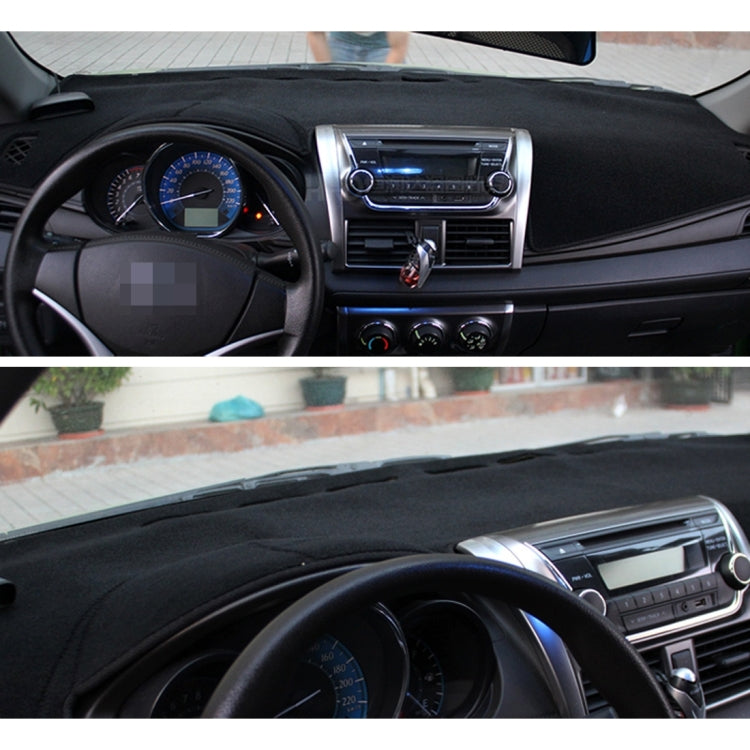 Car Light Instrument Panel Sunscreen Dashboard Mats Cover for Kia K2, Please Note Model and Year(Black) - Sound & Heat Insulation Cotton by PMC TechLife | Online Shopping South Africa | PMC TechLife | Buy Now Pay Later Mobicred