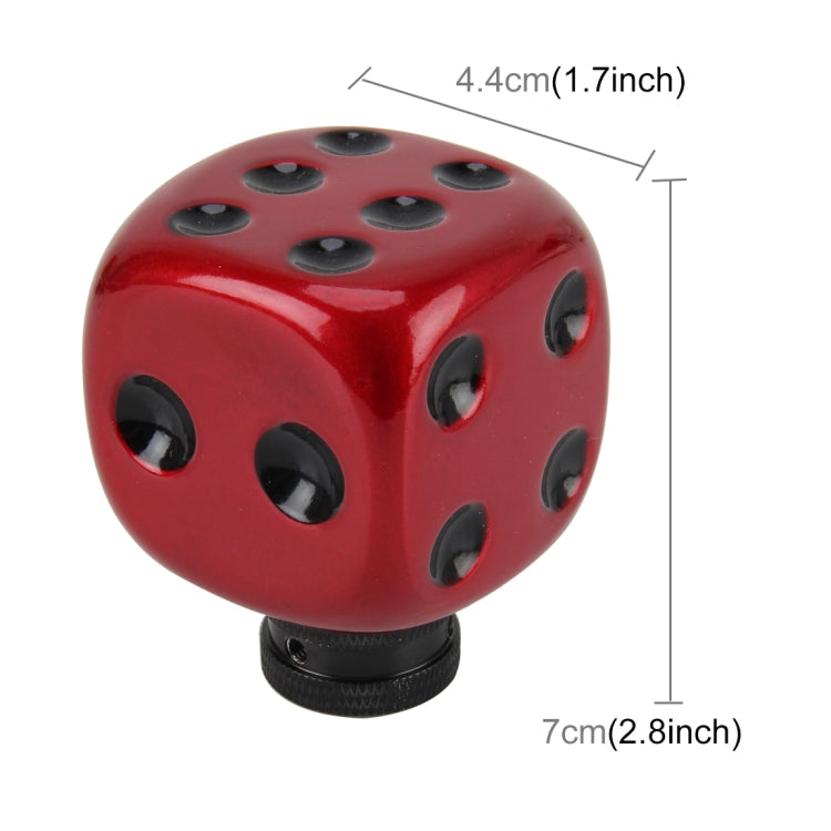 Universal Dice Shape Car Gear Shift Knob Modified Car Gear Shift Knob Auto Transmission Shift Lever Knob Gear Knobs - Shift Knob by PMC Jewellery | Online Shopping South Africa | PMC Jewellery | Buy Now Pay Later Mobicred