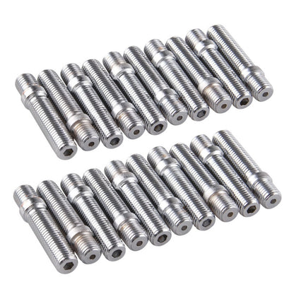 20 PCS 5.8cm Universal Car Modification Extended Wheels Stud Conversion M14x1.5 to M12x1.5 Screw Adapter LN032 LN033 LN044 - Nuts & Bolts by PMC Jewellery | Online Shopping South Africa | PMC Jewellery | Buy Now Pay Later Mobicred