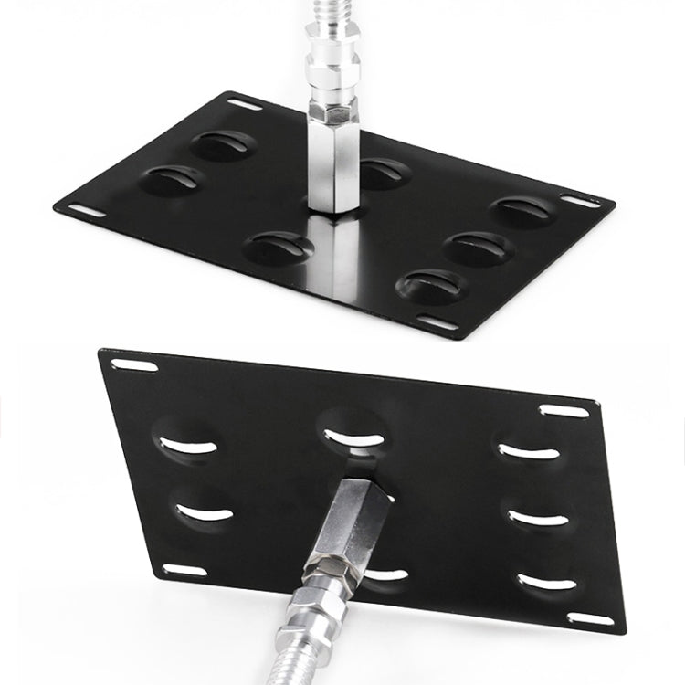 Car Front Bumper Tow Hook License Plate Mounting Bracket Holder for Mitsubishi Lancer-ex - License Plate Covers & Frames by PMC Jewellery | Online Shopping South Africa | PMC Jewellery | Buy Now Pay Later Mobicred