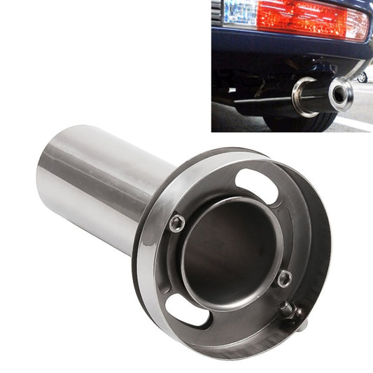 3.5 inch Universal Car 304 Stainless Steel Exhaust Pipe Muffler Adjustable Tail Muffler Tip - Exhaust Pipes by PMC Jewellery | Online Shopping South Africa | PMC Jewellery | Buy Now Pay Later Mobicred