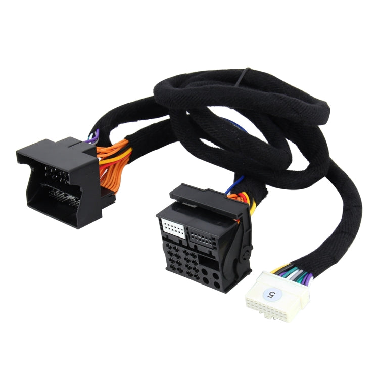 Car Radio DVD GPS DSP Ampplified Audio Extension Power Cable Wiring, Cable Length: 1.5m, For Volkswagen, Audi A4/Q5/Q7, Passat Lingyu, BMW B/C Series, Passat B5, Cayenne and More Vehicles - DIY Cables by PMC Jewellery | Online Shopping South Africa | PMC Jewellery