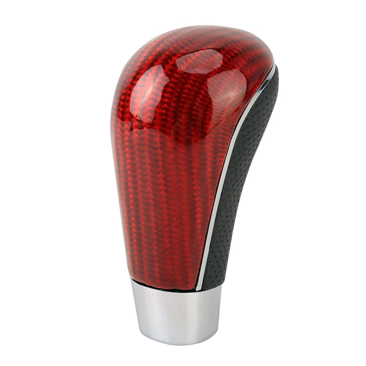 Universal Carbon Fiber Texture Leather Hole Pattern Car Gear Shift Knob Modified Shifter Lever Knob - Shift Knob by PMC TechLife | Online Shopping South Africa | PMC TechLife | Buy Now Pay Later Mobicred