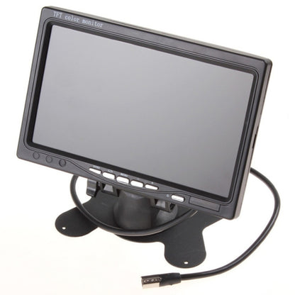 PZ-708 7.0 inch TFT LCD Car Rearview Monitor with Stand and Remote Control - Rearview Monitors by PMC Jewellery | Online Shopping South Africa | PMC Jewellery | Buy Now Pay Later Mobicred