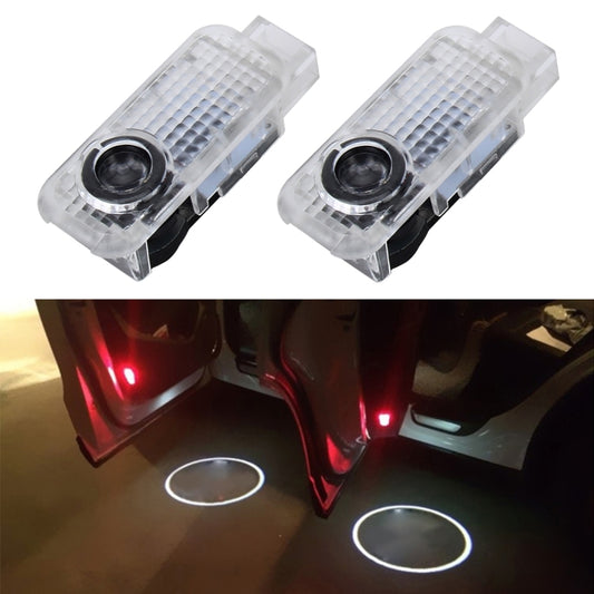 2 PCS LED Car Door Welcome Logo Car Brand Shadow Lights for Porsche Cayenne Old Version - Door Lights by PMC Jewellery | Online Shopping South Africa | PMC Jewellery | Buy Now Pay Later Mobicred