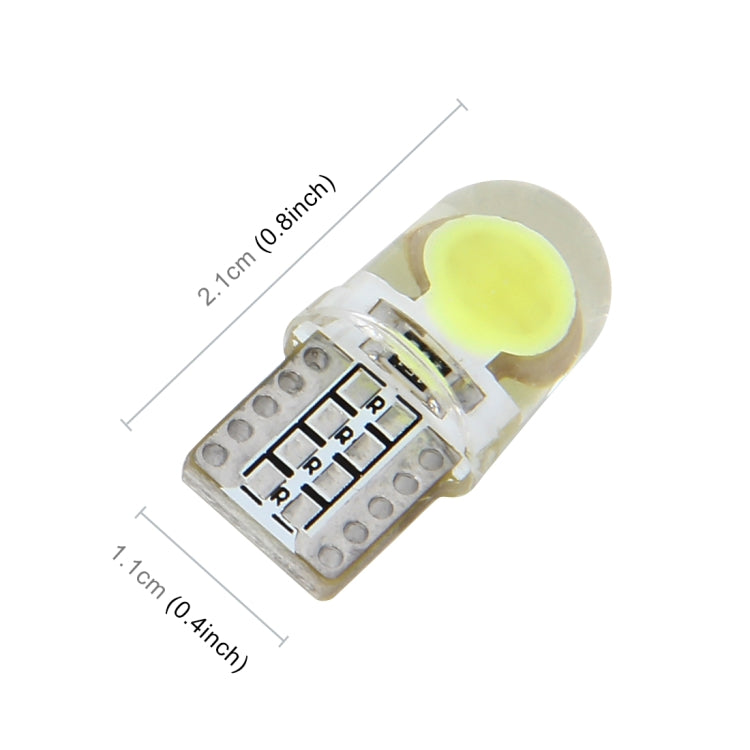 10 PCS T10 W5W DC 12V 1W 60LM Car Clearance Lights LED Marker Lamps with Decoder - Clearance Lights by PMC TechLife | Online Shopping South Africa | PMC TechLife | Buy Now Pay Later Mobicred