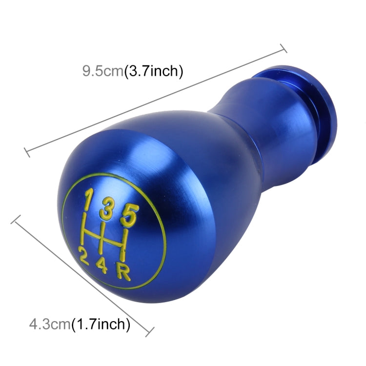 Universal Car Gear Shift Knob Modified Car Gear Shift Knob Auto Transmission Shift Lever Knob Gear Knobs(Blue) - Shift Knob by PMC Jewellery | Online Shopping South Africa | PMC Jewellery | Buy Now Pay Later Mobicred