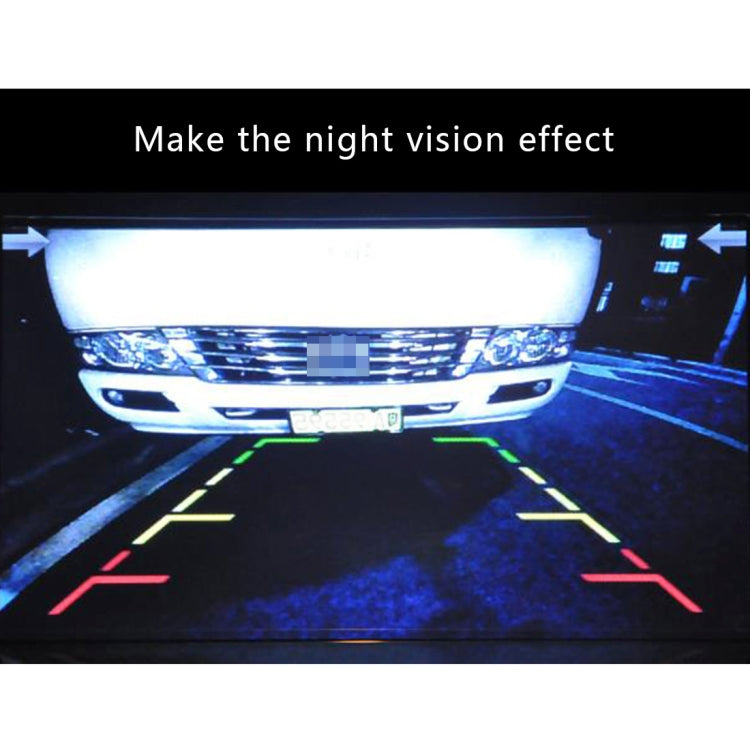 656��492 Effective Pixel HD Waterproof 4 LED Night Vision Wide Angle Car Rear View Backup Reverse Camera for 2013-2017 Version Mazda CX-5/2010-2011 Version Mazda CX-7 - Rear View Cameras by PMC TechLife | Online Shopping South Africa | PMC TechLife | Buy Now Pay Later Mobicred