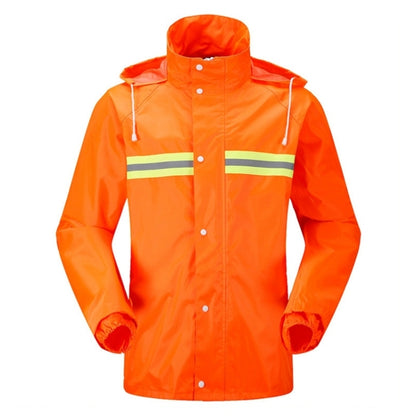 Adult Split Reflective Raincoats Rain Pants Cleaners Waterproof Clothes Labor Insurance Safety Sanitation Suits, Size: L - Reflective Safety Clothing by PMC Jewellery | Online Shopping South Africa | PMC Jewellery | Buy Now Pay Later Mobicred