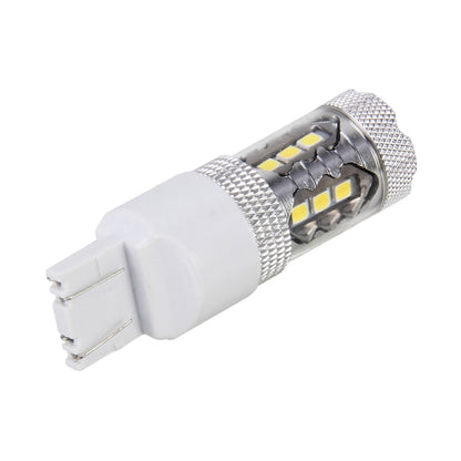 2 PCS T25 / 3156 5W 250LM 6000K Car Auto Turn Light Reversing Lights 16LEDs SMD-2835 Lamps, DC 12V(White Light) - Arrow Turn Lights by PMC Jewellery | Online Shopping South Africa | PMC Jewellery | Buy Now Pay Later Mobicred