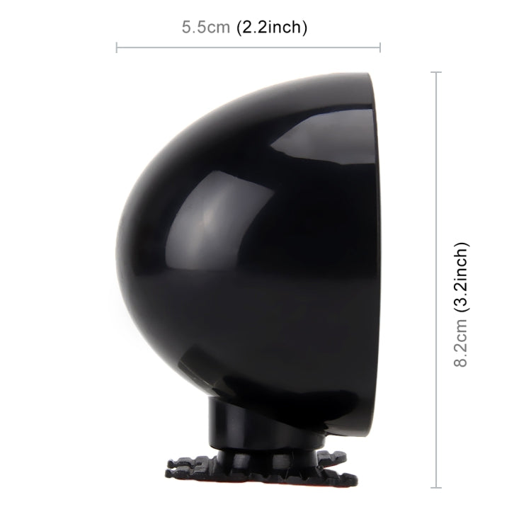 3R-044 Auxiliary Rear View Mirror Car Adjustable Blind Spot Mirror Wide Angle Auxiliary Rear View Side Mirror(Black) - Interior Mirrors by 3R | Online Shopping South Africa | PMC TechLife | Buy Now Pay Later Mobicred