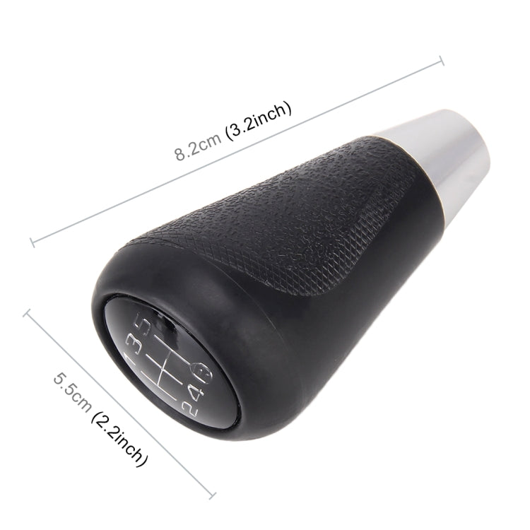 Universal Vehicle Modified Resin Shifter Manual 6-Speed Gear Shift Knob, Size: 8.2*5.5cm (Black) - Shift Knob by PMC Jewellery | Online Shopping South Africa | PMC Jewellery | Buy Now Pay Later Mobicred