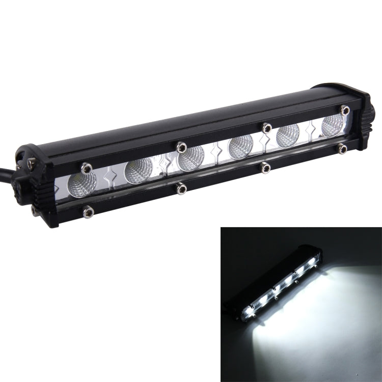 DC 10-30V 18W 2300LM 6500K Waterproof Vehicle Car Boat Marine External Work Lights Emergency Lights 60 Degrees Adjustable Flood Light LED Car Bulbs with 6 Intense LED Lights(White Light) - Work Lights by PMC Jewellery | Online Shopping South Africa | PMC Jewellery | Buy Now Pay Later Mobicred