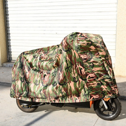 190T Polyester Taffeta All Season Waterproof Sun Motorcycle Mountain Bike Cover Dust & Anti-UV Outdoor Camouflage Bicycle Protector, Size: L - Raincoat by PMC Jewellery | Online Shopping South Africa | PMC Jewellery | Buy Now Pay Later Mobicred