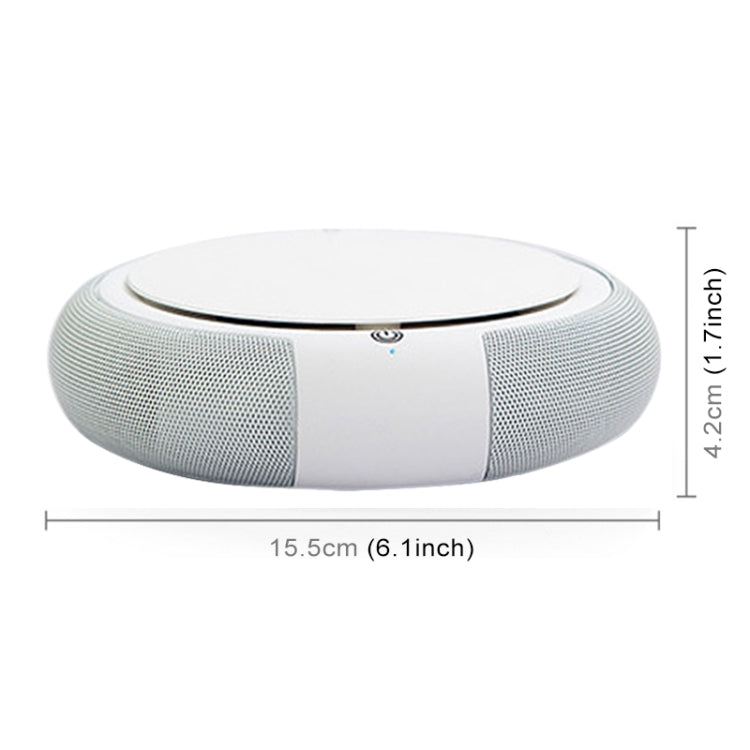 CARZOR Z1 2W USB Car Air Purifier Negative Ions Air Cleaner(White) - Air Purifier by PMC Jewellery | Online Shopping South Africa | PMC Jewellery | Buy Now Pay Later Mobicred