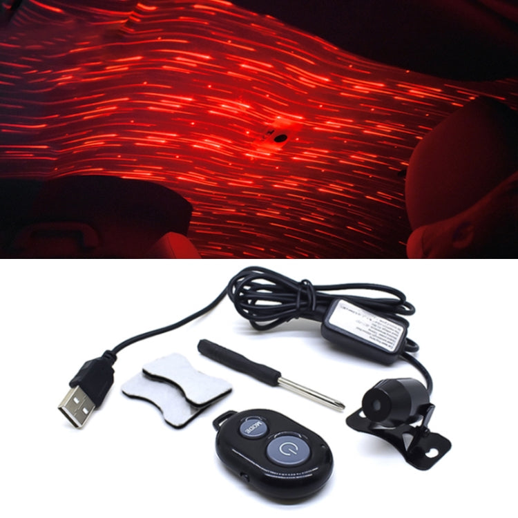 Roof Ceiling Atmosphere Decoration Red Light Star Night Lights Meteor Lamp Projector with Remote Control - Atmosphere lights by PMC Jewellery | Online Shopping South Africa | PMC Jewellery | Buy Now Pay Later Mobicred