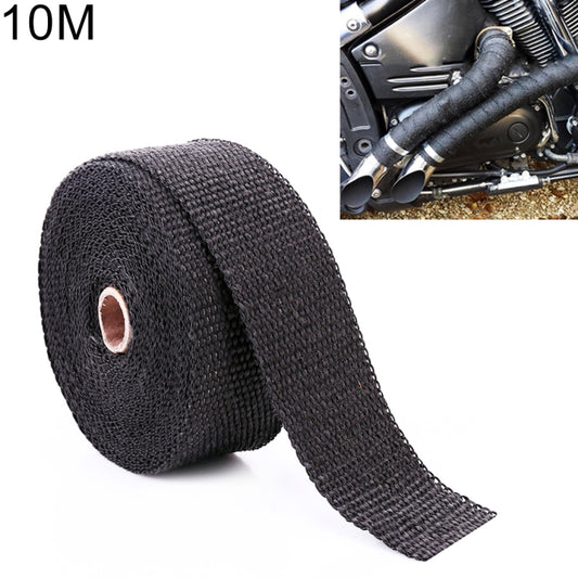 10m Cotton Material Exhaust Wrap Auto Motorcycle Exhaust Heat Shield Wrap Heat Resistant Wrap, Random Color Delivery - Exhaust Pipes by PMC Jewellery | Online Shopping South Africa | PMC Jewellery