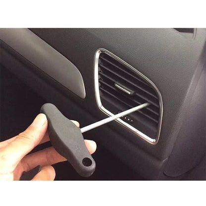 3438 T- Handle Handbrake Pull-out Hook Removing and Installing Tool DashBoard Trims Removal Tool for Volkswagen / Audi - Hand Tool Sets by PMC Jewellery | Online Shopping South Africa | PMC Jewellery | Buy Now Pay Later Mobicred