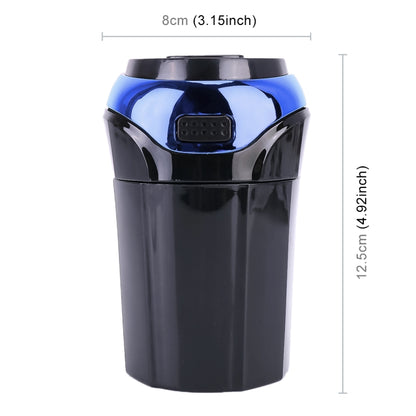 2 in 1 Universal Car Detachable Electronic Cigarette Lighter + Trash Rubbish Bin Ashtray(Blue) - Ashtrays by PMC Jewellery | Online Shopping South Africa | PMC Jewellery | Buy Now Pay Later Mobicred