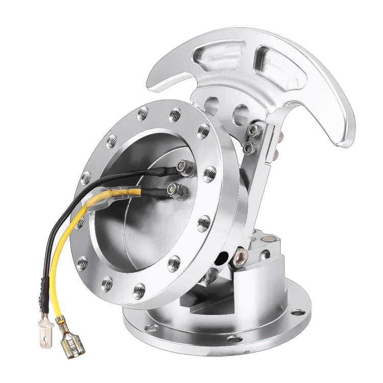 Car Tilt Racing Steering Wheel Quick Release Hub Kit Adapter Body Removable Snap Off Boss Kit(Silver) - Other Tools by PMC TechLife | Online Shopping South Africa | PMC TechLife | Buy Now Pay Later Mobicred