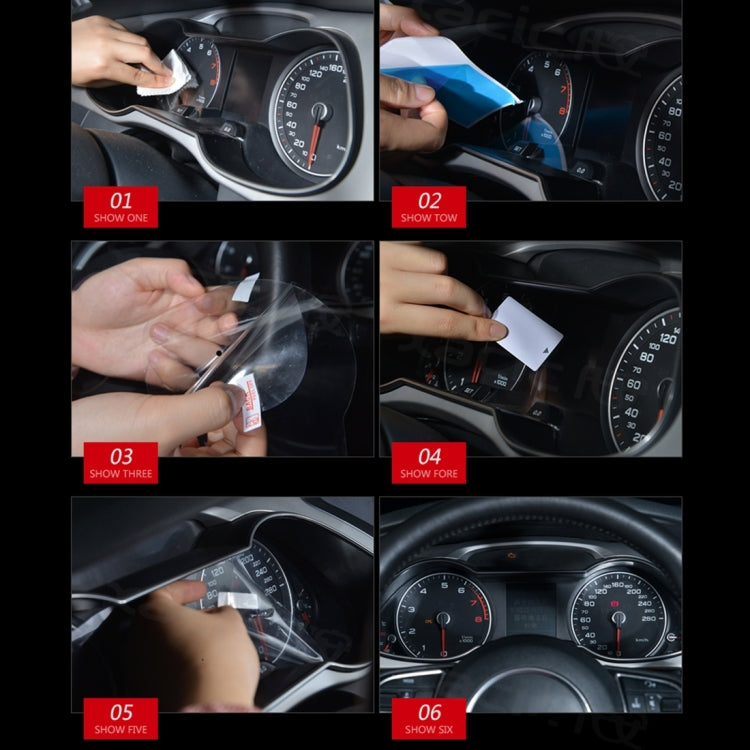 Car-Styling Auto Protection Covers Accessories Car Dashboard Protective Film 99% Light Transmitting for Audi A4L - Accessories & Parts by PMC Jewellery | Online Shopping South Africa | PMC Jewellery | Buy Now Pay Later Mobicred