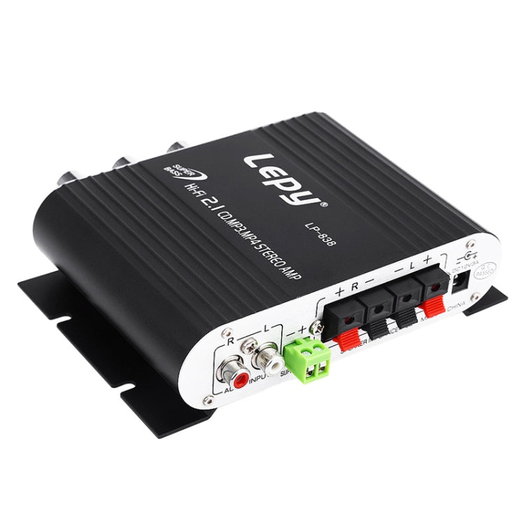 Car 2.1CH HIFI Subwoofer Amplifier Audio, Support MP3(Black) -  by PMC Jewellery | Online Shopping South Africa | PMC Jewellery | Buy Now Pay Later Mobicred