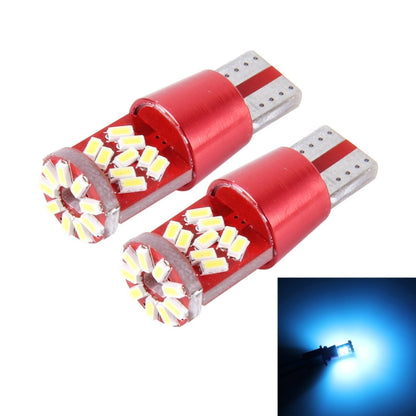 2 PCS T10 5W 27 SMD-3014 LEDs Car Clearance Light Lamp, DC 12V(Ice Blue) - Clearance Lights by PMC Jewellery | Online Shopping South Africa | PMC Jewellery | Buy Now Pay Later Mobicred