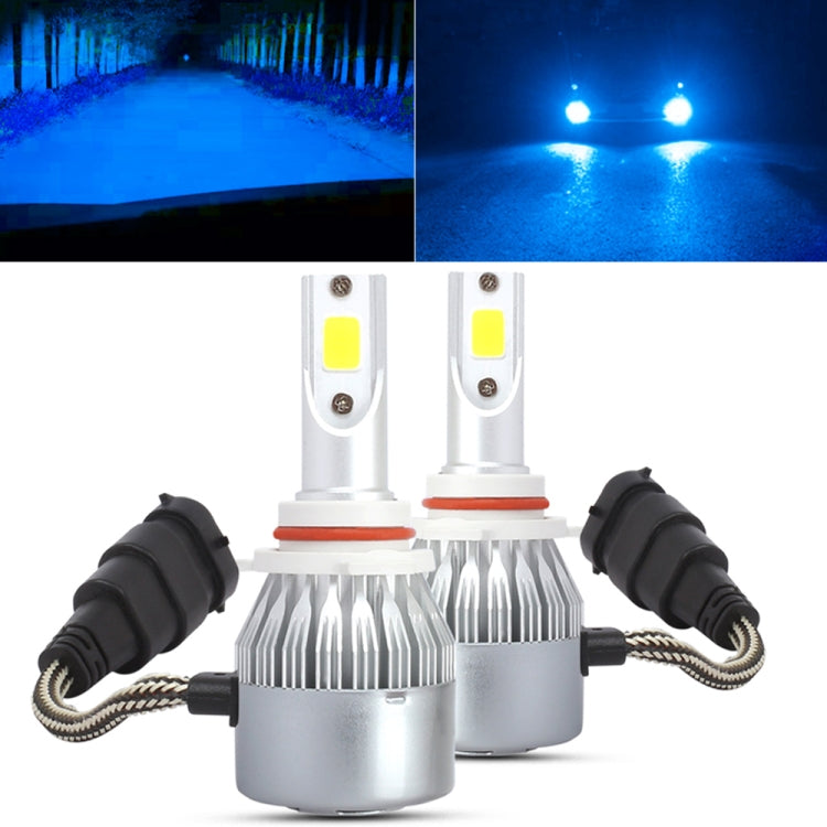 2 PCS 9005 18W 1800 LM 8000K IP68 Casnbus Constant Current Car LED Headlight with 2 COB Lamps, DC 9-36V(Ice Blue Light) - LED Headlamps by PMC Jewellery | Online Shopping South Africa | PMC Jewellery | Buy Now Pay Later Mobicred