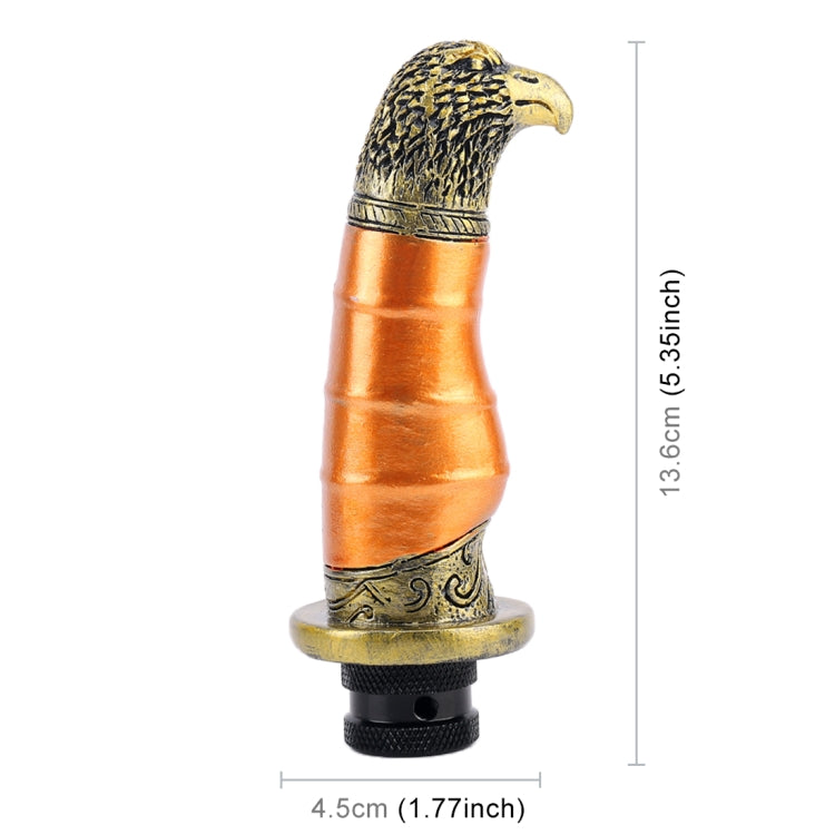 Universal Car Eagle Shape Metal Gear Shift Knob Modified Car Auto Transmission Shift Lever Knob(Gold) - Shift Knob by PMC Jewellery | Online Shopping South Africa | PMC Jewellery | Buy Now Pay Later Mobicred