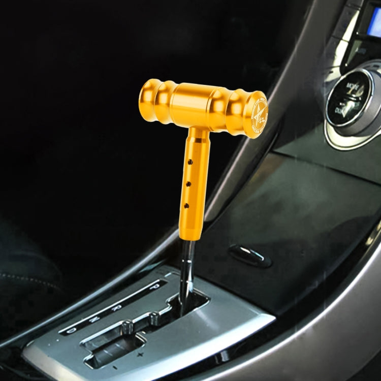Universal Car Thread T-shaped Gear Head Gear Shift Knob(Gold) - Shift Knob by PMC TechLife | Online Shopping South Africa | PMC TechLife | Buy Now Pay Later Mobicred