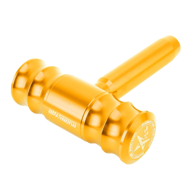 Universal Car Thread T-shaped Gear Head Gear Shift Knob(Gold) - Shift Knob by PMC Jewellery | Online Shopping South Africa | PMC Jewellery | Buy Now Pay Later Mobicred