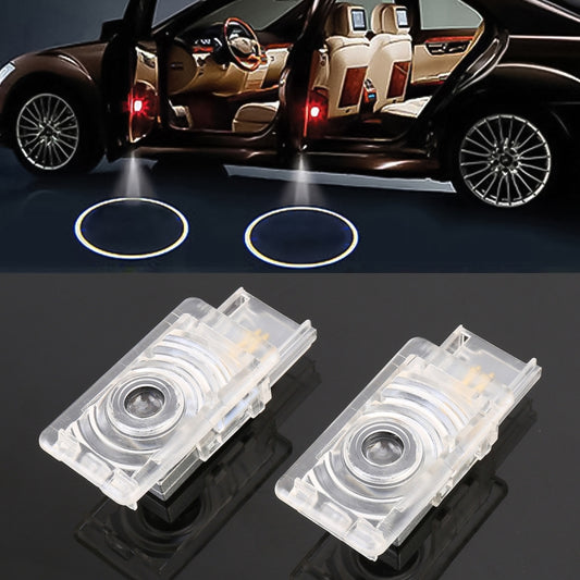 2 PCS DC12V 1.8W Car Door Logo Light Brand Shadow Lights Courtesy Lamp for Cadillac - Door Lights by PMC Jewellery | Online Shopping South Africa | PMC Jewellery | Buy Now Pay Later Mobicred