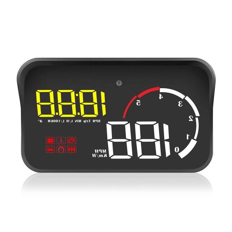 M10 3.5 inch Universal Car OBD2 HUD Vehicle-mounted Head Up Display (Yellow) - Head Up Display System by PMC TechLife | Online Shopping South Africa | PMC TechLife | Buy Now Pay Later Mobicred