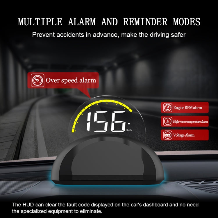 C700 2.6 inch Universal Car OBD2 HUD Vehicle-mounted Head Up Display - Head Up Display System by PMC Jewellery | Online Shopping South Africa | PMC Jewellery | Buy Now Pay Later Mobicred