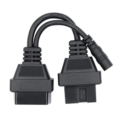 12 Pin to 16 Pin OBDII Diagnostic Cable for Mitsubishi - Cables & Connectors by PMC Jewellery | Online Shopping South Africa | PMC Jewellery | Buy Now Pay Later Mobicred