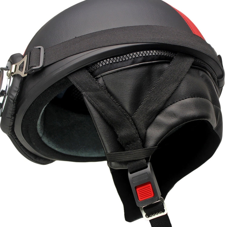 Winter Season Motorcycle Breathable Safty Helmet(Red) - Helmets by PMC Jewellery | Online Shopping South Africa | PMC Jewellery | Buy Now Pay Later Mobicred