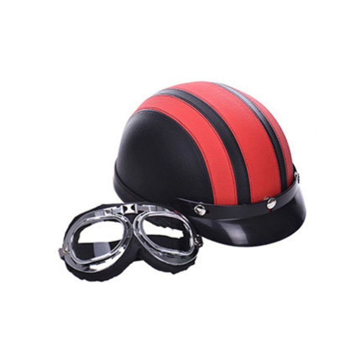 Winter Season Motorcycle Breathable Safty Helmet(Red) - Helmets by PMC Jewellery | Online Shopping South Africa | PMC Jewellery | Buy Now Pay Later Mobicred