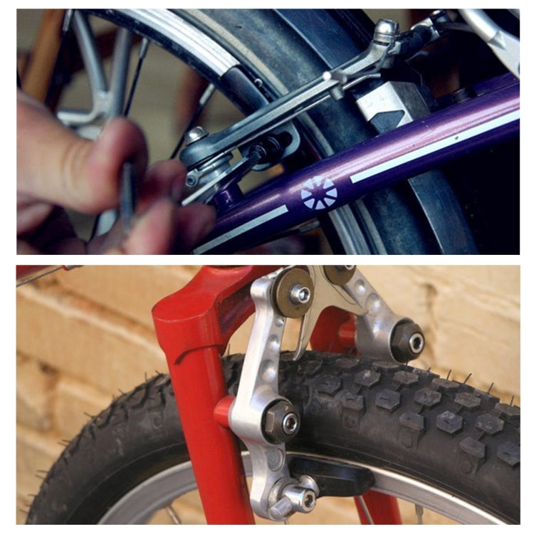 2 PCS robe V-brake Bicycle Brake Shoes - Bicycle Brake Parts by PMc TechLife | Online Shopping South Africa | PMc TechLife | Buy Now Pay Later Mobicred