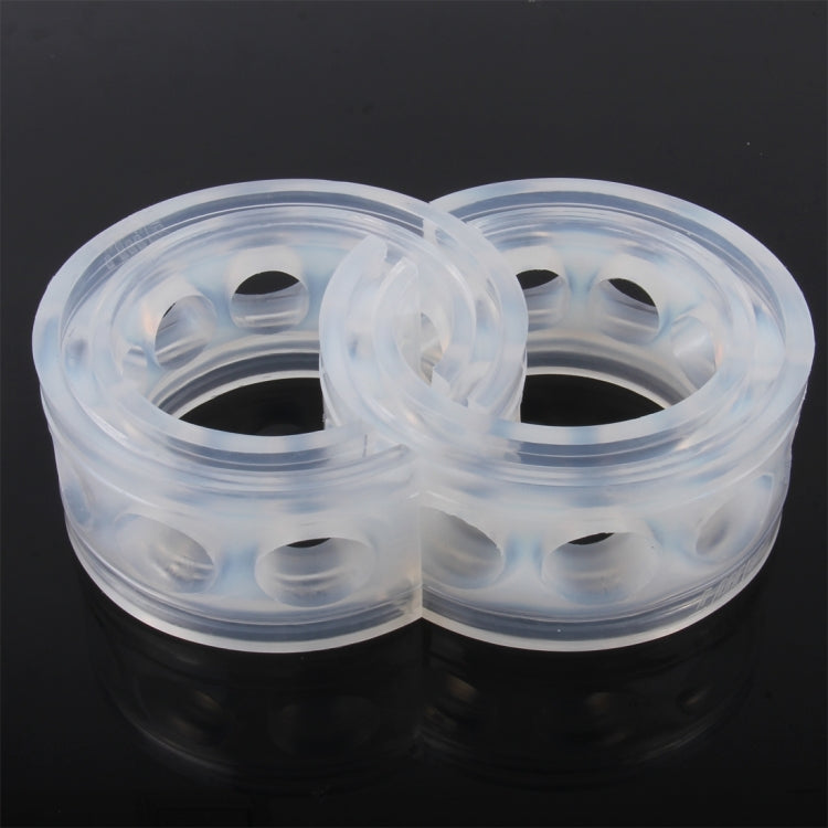 2 PCS Car Auto E Type Shock Absorber Spring Bumper Power Cushion Buffer, Spring Spacing: 17mm, Colloid Height: 38mm - Power Cushion by PMC TechLife | Online Shopping South Africa | PMC TechLife | Buy Now Pay Later Mobicred
