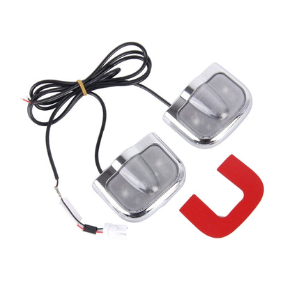 2 PCS LED Car Door Welcome Logo Car Brand Shadow Light Laser Projector Lamp for Renault(Silver) - Door Lights by PMC Jewellery | Online Shopping South Africa | PMC Jewellery | Buy Now Pay Later Mobicred