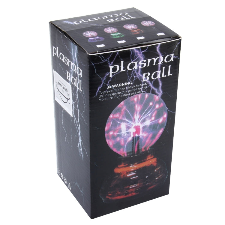 Car Auto Plasma Magic Ball Sphere Lightening Lamp with Hand-Touching Changing Pattern Model(Red) - Atmosphere lights by PMC Jewellery | Online Shopping South Africa | PMC Jewellery | Buy Now Pay Later Mobicred