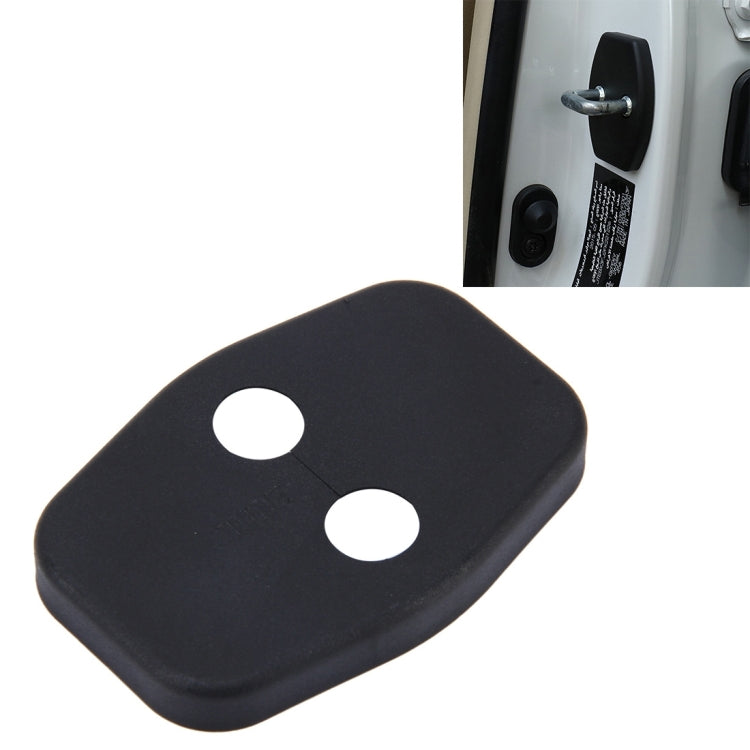 4 PCS Car Door Lock Buckle Decorated Rust Guard Protection Cover for DS3 DS4 DS5 DS5LS DS6 - Locks & Hasps by PMC Jewellery | Online Shopping South Africa | PMC Jewellery