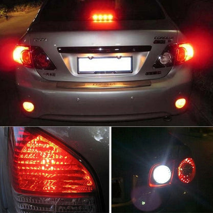 2 PCS  1156/BA15S 40W 800 LM 6000K Car Turn Light Backup Light Brake Light with 8 Lamps, DC 12V(White Light) - Arrow Turn Lights by PMC Jewellery | Online Shopping South Africa | PMC Jewellery | Buy Now Pay Later Mobicred