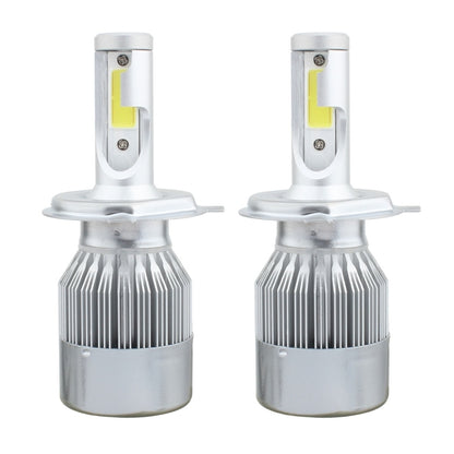 2 PCS  H4 18W 1800 LM 6000K IP68 Canbus Constant Current Car LED Headlight with 2 COB Lamps, DC 9-36V(White Light) - LED Headlamps by PMC Jewellery | Online Shopping South Africa | PMC Jewellery | Buy Now Pay Later Mobicred