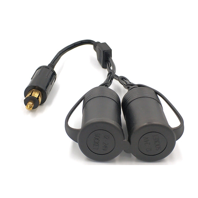 Motorcycle Cigarette Lighter Socket One Minute Two Car Charger Adapter for BMW Ducati - Terminal connectors by PMC Jewellery | Online Shopping South Africa | PMC Jewellery | Buy Now Pay Later Mobicred