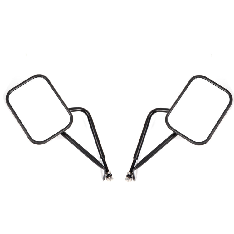 2 PCS Car Door Off Side View Mirror Rectangular Reversing Mirrors for Jeep Wrangler JL 2018 - Convex Mirror & Accessories by PMC TechLife | Online Shopping South Africa | PMC TechLife | Buy Now Pay Later Mobicred